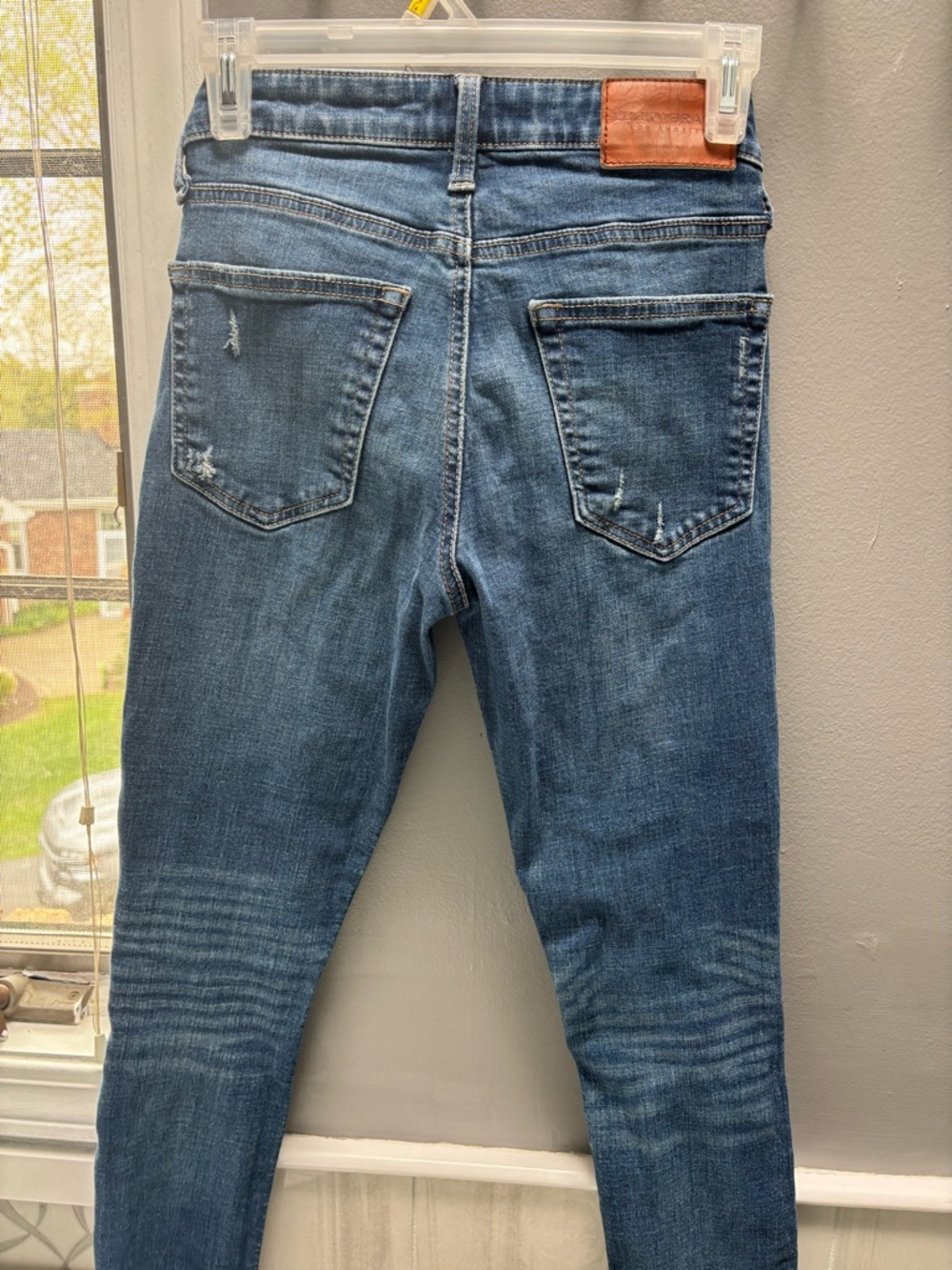 Lucky Brand Women's Skinny Jeans in Medium Blue Denim
